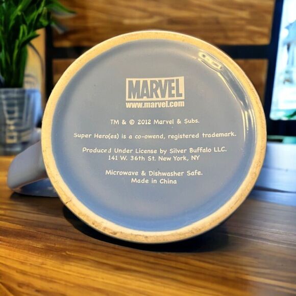 Marvel I Only Date Superheroes Mug Blue - Picture 6 of 6